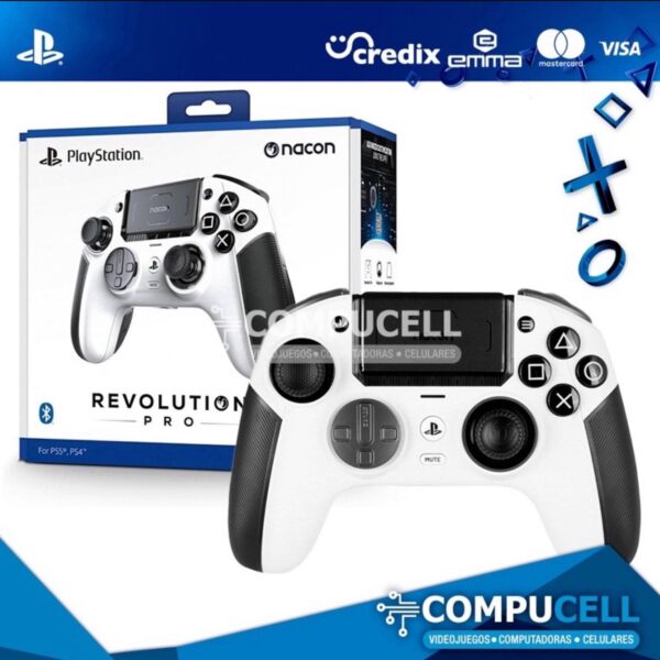CONTROL NACON REVOLUTION PRO WHITE PS5/PS4/PC
